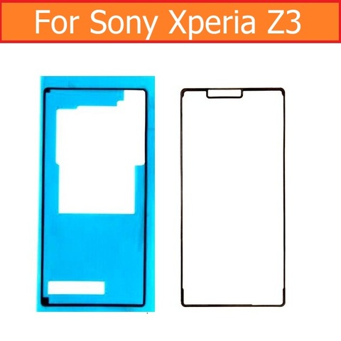 Cinta adhesiva de pantalla Original para Sony Xperia Z3 L55T L55U D6633 D6603 D6653, pegamento resistente al agua, pegamento adhesivo 3M ► Foto 1/3