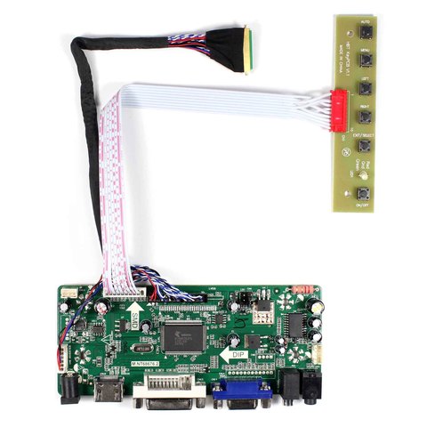 HDMI VGA DVI de Audio LCD Placa de controlador para 15,6 pulgadas B156HW01 LP156WF1 1920x1080 pantalla LCD ► Foto 1/4