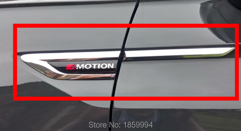 Para 2022 2017 2016 VW Tiguan mk2 4 Motion 4 Motion 4X4 original puerta lateral ala guardabarros emblema insignia pegatina ► Foto 1/6