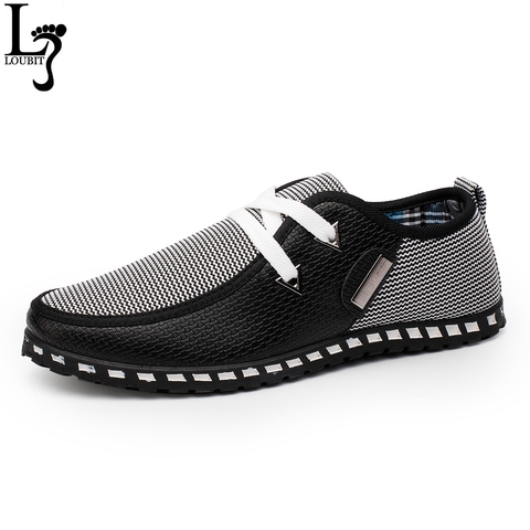 Zapatos informales ligeros transpirables para Hombre, mocasines sin cordones, para conducir ► Foto 1/6