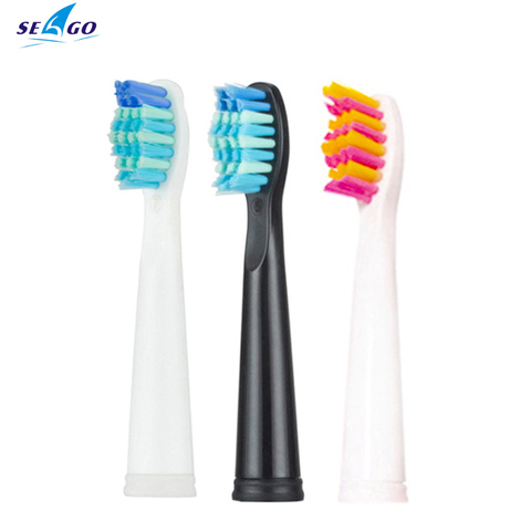 Seago-cabezales de cepillo de dientes eléctrico, repuesto de cerdas Dupont Ultra suaves para SG-507B/908/909/917/610/659/719/910 ► Foto 1/6