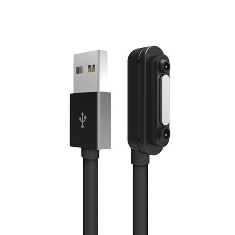 Cargador magnético USB de carga rápida, Cable negro para Sony Xperia Z1 Mini Z2 Z3 Mini Z3 Compact Z3 Tablet L39T L50U L55U ► Foto 1/6