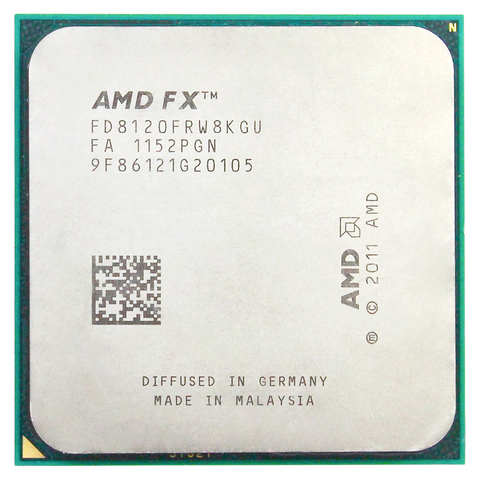 AMD-procesador de ocho núcleos FX 8120 AM3 + 3,1 GHz/8MB/125W ► Foto 1/1