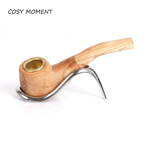 COSY MOMENT-pipa de madera para fumar hecha a mano, Mini tabaco, pipa de cigarrillo para fumador YJ291 ► Foto 1/4