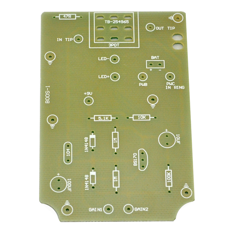 Nuevo de Pedal de efecto guitarra eléctrica PCB y 3PDT 9 PIN interruptor de pie y más envío gratis ► Foto 1/1