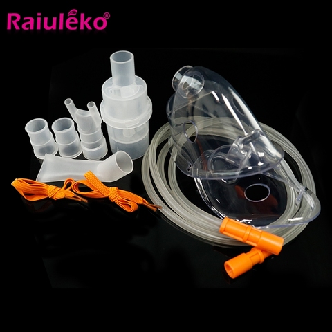 Set de inhalador médico atomizado, taza nebulizador, compresor de aire, tanque de botella de medicina, inhalador de alergia para el hogar, accesorios de medicina en Aerosol ► Foto 1/6