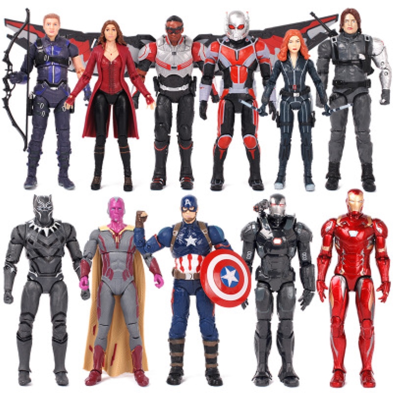Vengadores Infinity War-figuras de acción de Iron Man, Capitán América,  Spiderman, Pantera Negra, Iron Man, juguetes para niños - Historial de  precios y revisión | Vendedor de AliExpress - Disny Store 