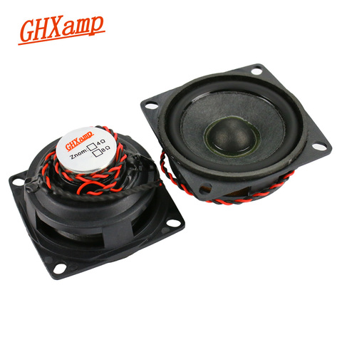 GHXAMP-Altavoz Bluetooth de neodimio de 2 pulgadas, mini altavoz de agudos con borde de goma, 6ohm, 10W, 2 uds. ► Foto 1/6