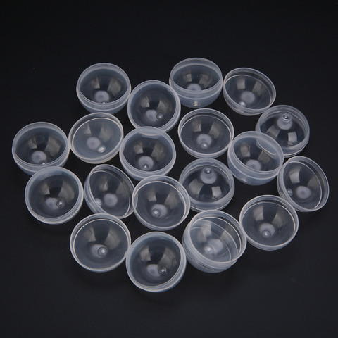 Cápsulas de juguete transparentes para expendedora, 10 Uds., 28mm de diámetro ► Foto 1/6