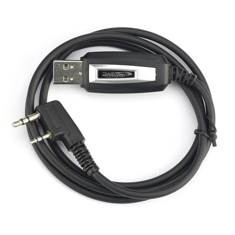 Nuevo Cable de programación USB escribir la frecuencia de línea para $TERM impacto BAOFENG UV5R UV-5R 888S Radio Walkie Talkie con CD Firmware partes ► Foto 1/1