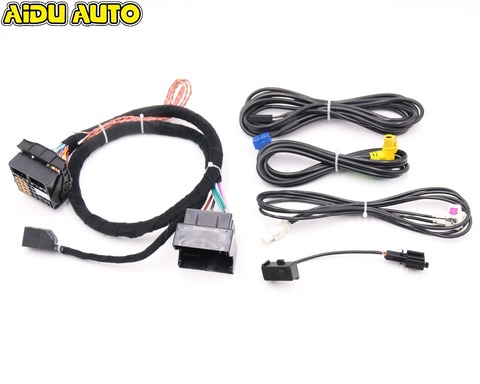 Adaptador de Radio para coche, arnés de Cable para Golf 7 MK7 Passat B8 MQB TIGUAN POLO 6C MIB 2 ZR NAV Discover Pro ► Foto 1/2