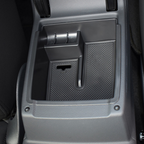 Para VW Volkswagen Passat B8 sedán variante Alltrack 2015-2017 reposabrazos caja de almacenamiento centro de la consola guante caso bandeja contenedor ► Foto 1/5