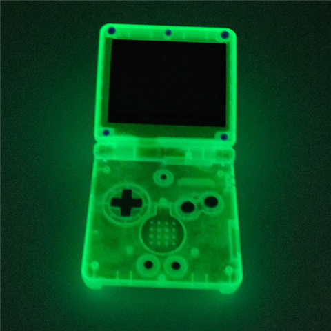 Recambio de carcasa para consola GBA SP, carcasa azul brillante para consola Nintendo GameBoy Advance SP ► Foto 1/5