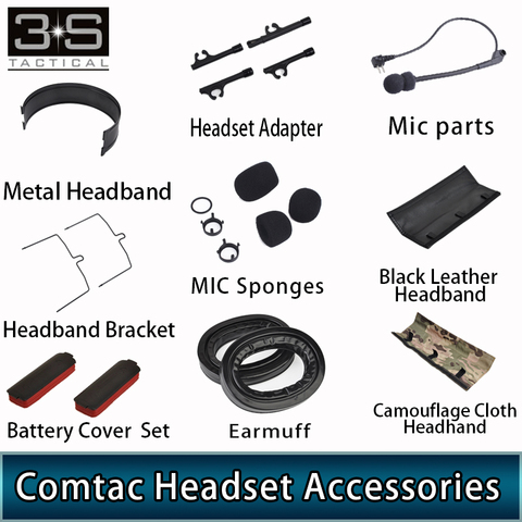 Z auriculares tácticos militares Airsoft Comtac II Comtac 2 Comtac iii auriculares de aviación Accesorios ► Foto 1/6