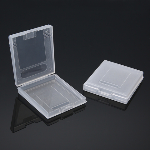 5 unids/lote blanco tarjeta juego plástico cartucho casos cajas para juego chico GBC accesorios 7.2cmX6.5cm ► Foto 1/6