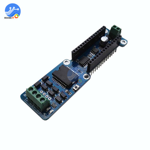 Nano-L298P 4A de doble canal Motor Shield de controlador módulo DC conducción Stepper 5V-12V PWM para Arduino UNO R3 ► Foto 1/1