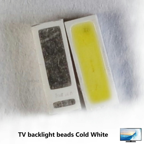 200 Uds. 4014 reemplaza 4020 SMD LED Beads blanco frío 1,2 W 6V-6,8 V 150mA para TV/retroiluminación LCD LED retroiluminación LED de alta potencia ► Foto 1/4