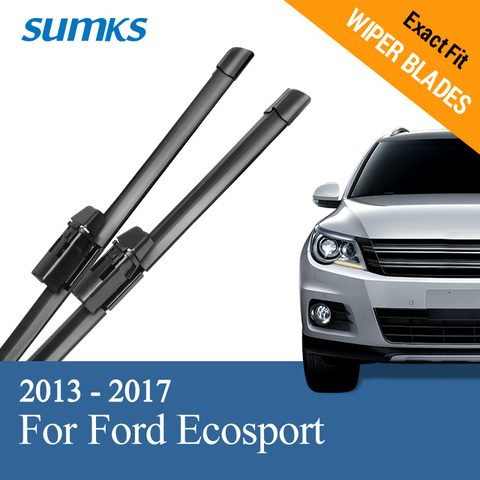 SUMKS-escobillas de limpiaparabrisas para Ford Ecosport, brazos de bloqueo superior, 2013, 2014, 2015, 2016, 2017 ► Foto 1/6