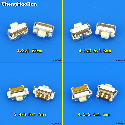 ChengHaoRan 1 pieza de botón lado empuja para Samsung Galaxy S4 mini i9195 i9190 S7562I S4 S3 i9300 S2 i9100 I8160 I8190 ► Foto 1/1