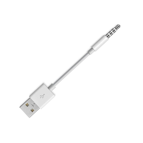 Conector de 3,5mm a USB 2,0 Cable cargador de sincronización de datos para Apple iPod Shuffle 2nd 3rd 4th 5th 6th 7th USB Cable adaptador de Cable AUX ► Foto 1/1