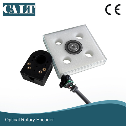 Mini disco Codificador rotativo óptico de 4mm, 6mm de agujero A B, codificador modular de señal de fase PD30, precio bajo ► Foto 1/6