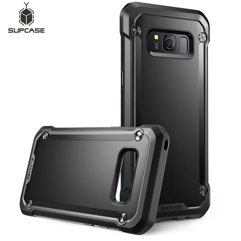 SUPCASE-funda protectora híbrida Premium para Samsung Galaxy S8 Plus, carcasa trasera para Samsung Galaxy S8 Plus, serie unicornios escarabajo, TPU + PC ► Foto 1/6