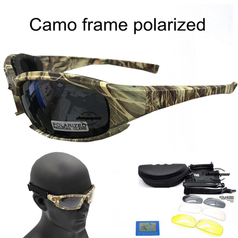 Daisy-gafas de sol deportivas polarizadas para hombre, protección UV para ciclismo de montaña ► Foto 1/6