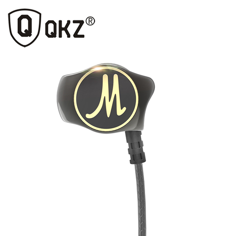 En-oído auricular qkz DM7 Heavy Bass HIFI auriculares Original DJ cable Fone de ouvido auriculares con aislamiento de ruido de fone de ouvido ► Foto 1/6