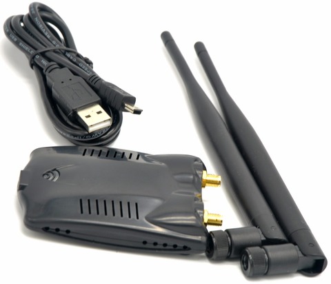 WTXUP Atheros AR9271 802.11n 150 Mbps USB inalámbrico adaptador WiFi + 2x 6dBi antena WiFi Windows 7/8 /10/Kali Linux/Roland Piano ► Foto 1/4