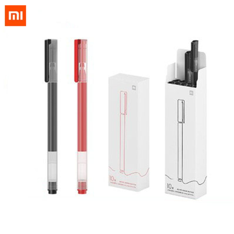 Xiaomi Mijia súper duradero signo de escritura pluma 0,5mm bala pluma bolígrafo negro firma plumas recambio fluido de Suiza MiKuni Japón tinta ► Foto 1/6