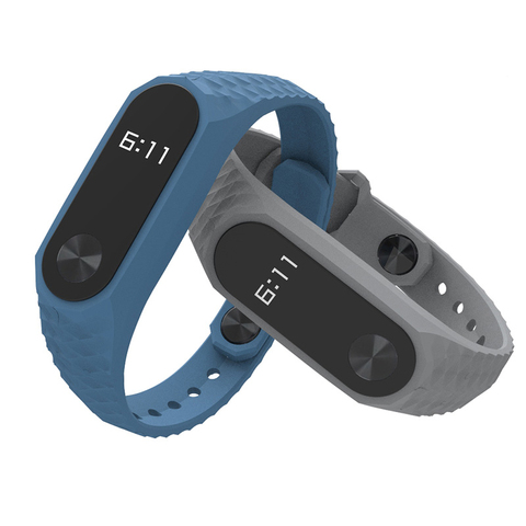 Correa de silicona para Xiaomi Mi Band 2, accesorios de repuesto para pulsera inteligente Xiaomi Mi Band 2 ► Foto 1/6