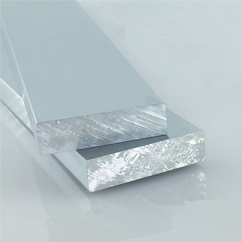 Placa de aleación de aluminio, artículo de 8mm x 50mm, ancho de oxidación 6063-T5, 50mm de espesor, 8mm de longitud, 100mm ► Foto 1/1