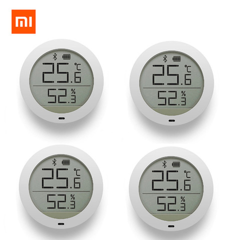 Termómetro Xiaomi Mijia con Bluetooth, termómetro digital con sensor de alta sensibilidad de la humedad y la temperatura, y pantalla LCD, higrómetro Xiaomi para Mi Smart Home App ► Foto 1/6