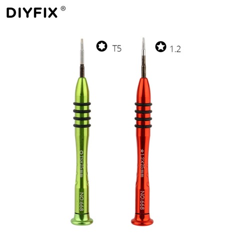 DIYFIX-destornillador de precisión P5 Pentalobe T5 Torx, 1,2mm, para Apple Macbook Air/Pro, con pantalla Retina, conjunto de herramientas para reparación de ordenadores portátiles ► Foto 1/5