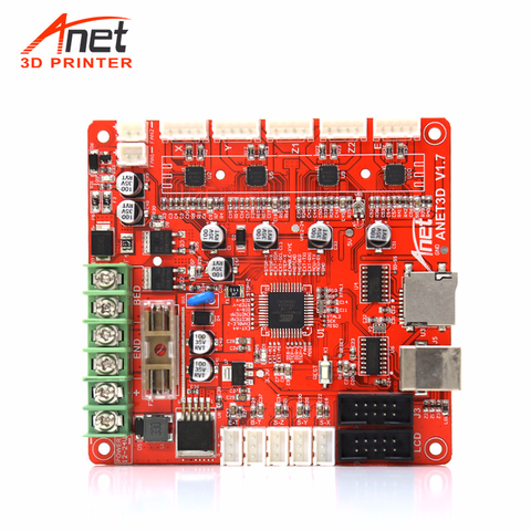 Anet A3 A6 A8 E10 E12 E16 la placa base de control más nueva para a8 plus RepRap Ramps1.4 2004/12864LCD 3d parte de la placa base de la impresora ► Foto 1/6