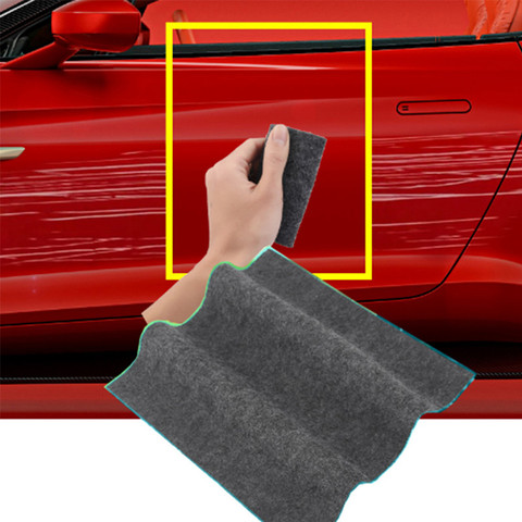 Paño de reparación de rasguños de coche claro Nano meterial para la pintura de la luz del coche removedor de rasguños en el trapo de reparación de la superficie ► Foto 1/5