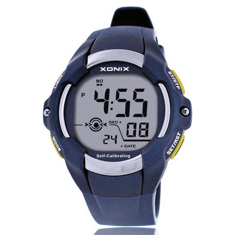 Reloj deportivo Digital para hombre, pulsera de silicona con autocalibración, impermeable, 100m, multifunción, para natación y al aire libre, CGT ► Foto 1/6