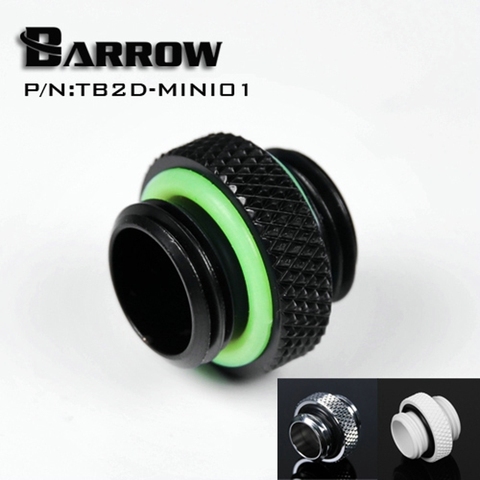 Barrow-Mini rosca de conexión externa G1/4 pulgadas, Adaptador Doble macho Conector de rosca para sistema de refrigeración de agua TB2D-MINI01 ► Foto 1/6