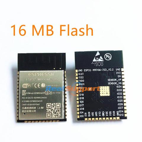 ESP32-WROOM-32D 16MB de memoria Flash Wi-Fi + BT + BLE ESP32 para Espressif Original mejor RF perfermance ► Foto 1/3