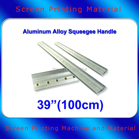 Espátula de aleación de aluminio para impresión de pantalla, mango de seda, 1M(50cm x 2 uds.), bricolaje ► Foto 1/3