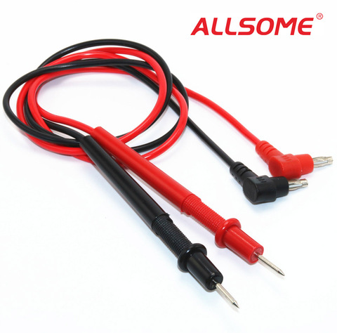 ALLSOME-Sonda de punta de aguja 1000V 10A para multímetro Digital Universal, Cable de lápiz de 72cm, HT1462 + ► Foto 1/5