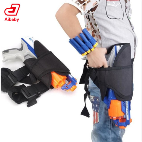 Bolsa de bolsillo para pistola de juguete, dardos blandos, bolsa de almacenamiento para armas Nerf n-strike Elite ► Foto 1/6