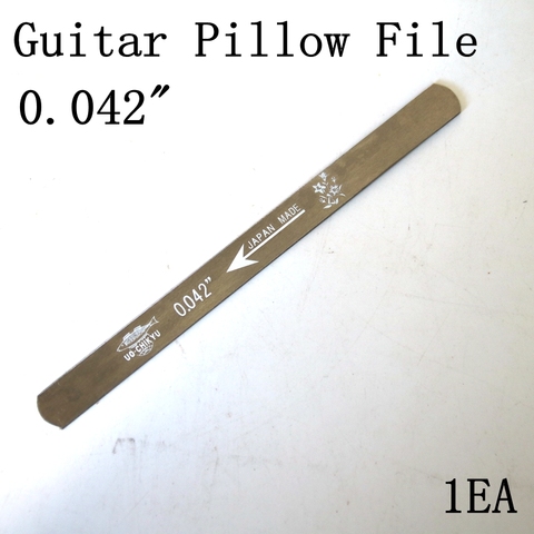 1 Uds almohada de guitarra archivo japonés UO-CHIKYU precisión archivo almohada de guitarra archivo ranura de superior almohada ► Foto 1/1