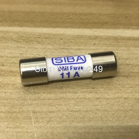SIBA fusibles 11A 1000V/30KA 5019906,11 10mm x 38mm, cerámica DMI fusible reemplazado BUSSMANN series DMM-B-11A 11A 1000V 10*38mm fusible BUSS ► Foto 1/3