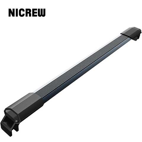 Luces para acuario Nicrew JIYIN SMD 220v/50-60HZ, iluminación LED para acuario, lámpara de Acuario, luces de 1,1 cm impermeables para buceo ► Foto 1/6