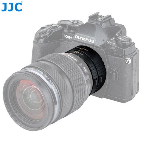 JJC AET-M43S(II) 10mm/16mm tubo de extensión automático para montaje Olympus/Panasonic M4/3 con tapa de Cuerpo de Cámara/tapa de lente trasera ► Foto 1/1