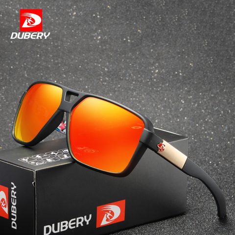 DUBERY-gafas de sol polarizadas de Vintage para hombre, lentes de unisex con protección UV400, color negro, colores, modelo 167 - Historial de precios y revisión | de AliExpress -