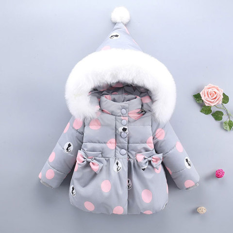Chaquetas con capucha para niños recién nacidos, abrigo de abrigo cálido, ropa de bebé, ropa infantil de alta calidad, moda de invierno, 2022 ► Foto 1/1
