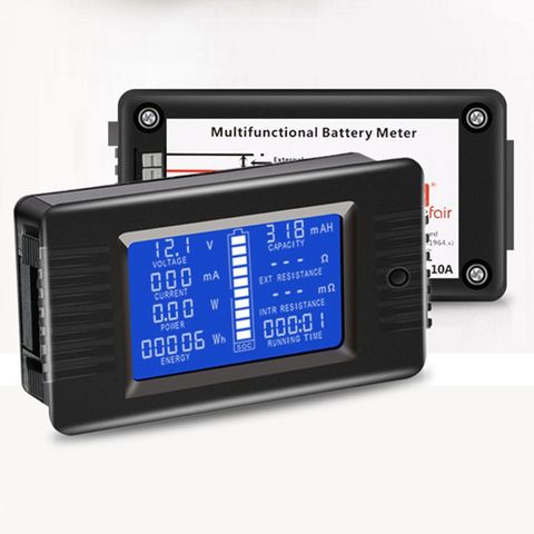 Medidor de capacidad de batería de 0a 200V, 50A, 100A, 200A y 300A, Monitor de tensión, resistencia de corriente, medidor de potencia de vatios ► Foto 1/6