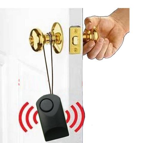 Alarma de Sensor de puerta portátil, alarma táctil antirrobo de 120db para hogar, Hotel y viaje ► Foto 1/1